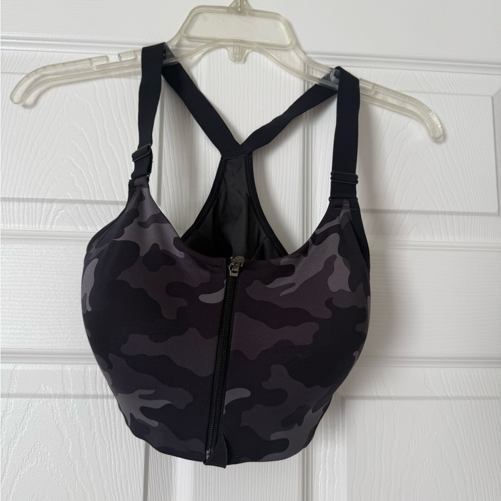 Camo Black Sports Bra 34C